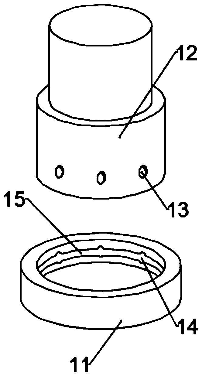 Grinding and spraying integrated device for woodware machining