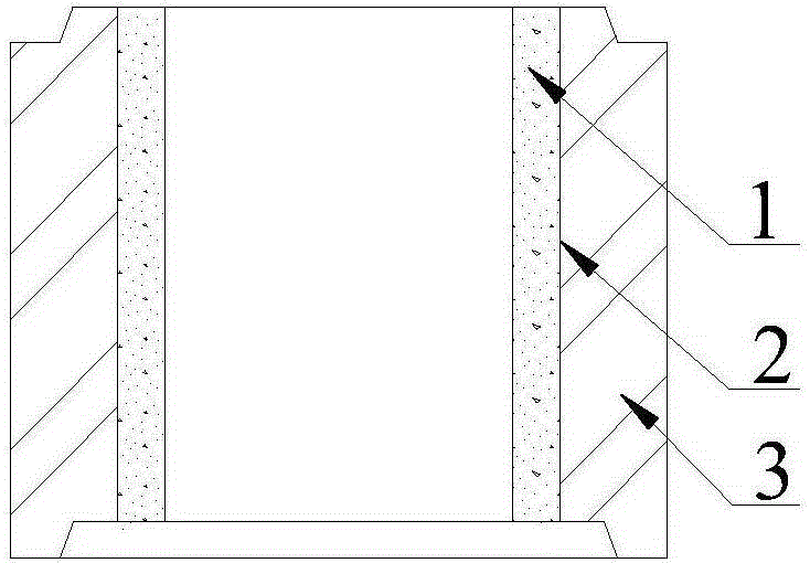 High-accuracy-control-molded composite tap hole tubular brick and manufacturing method thereof