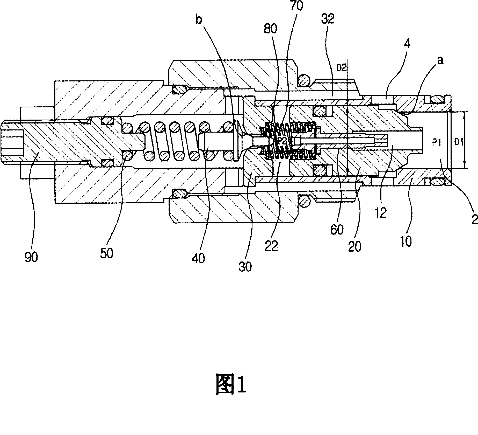 Hydraulic relief valve