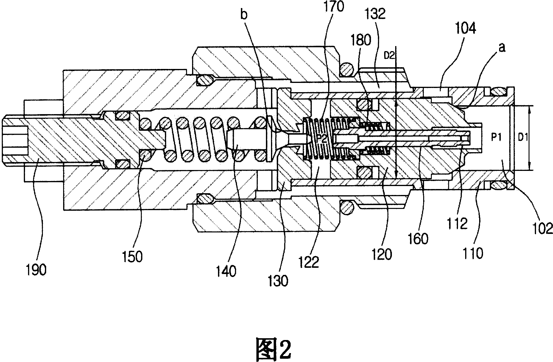 Hydraulic relief valve