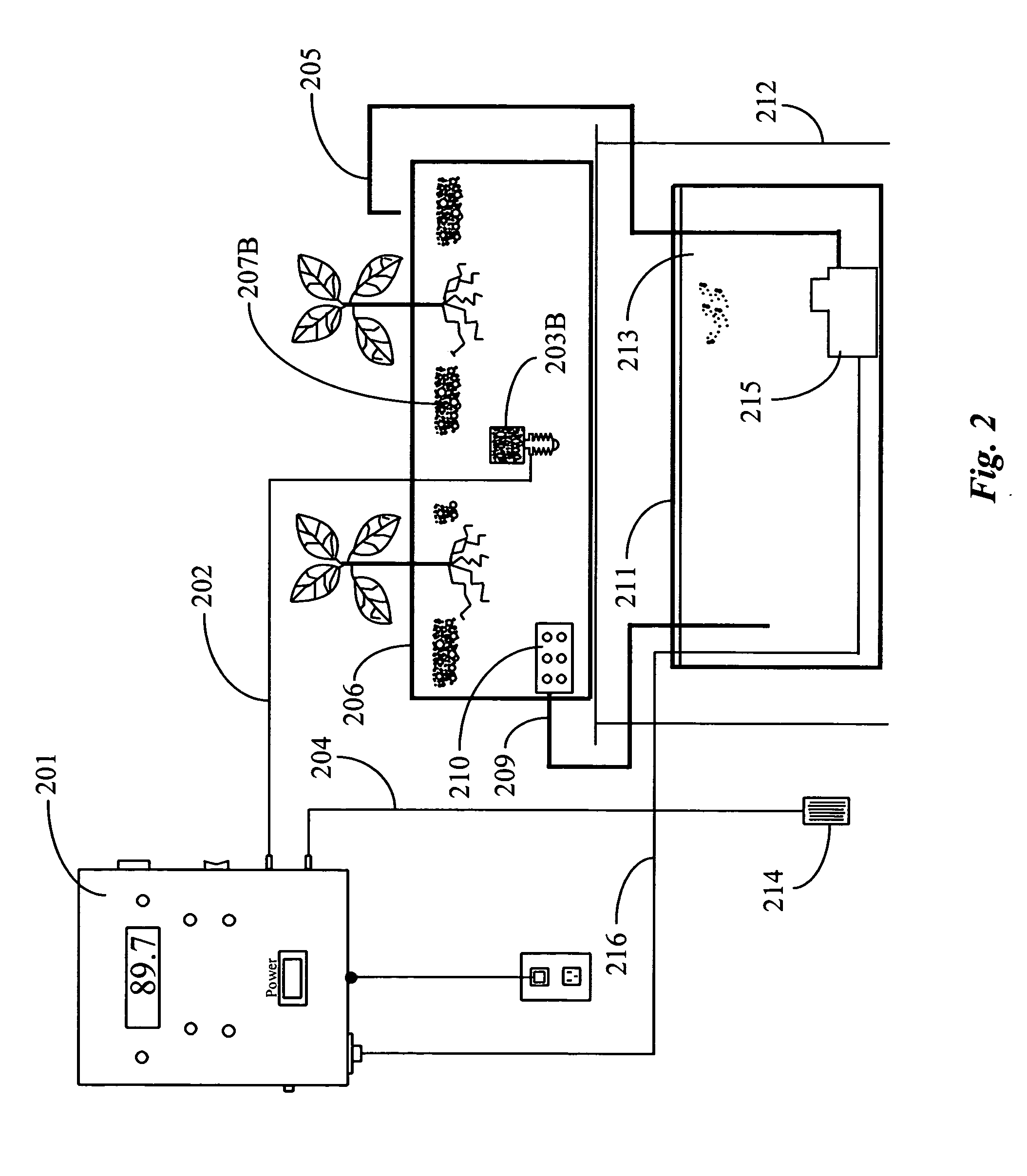 Digital moisture monitor controller with wide applications soil and hydroponics moisture sensors and optional X10 multi sensor multi pump controller