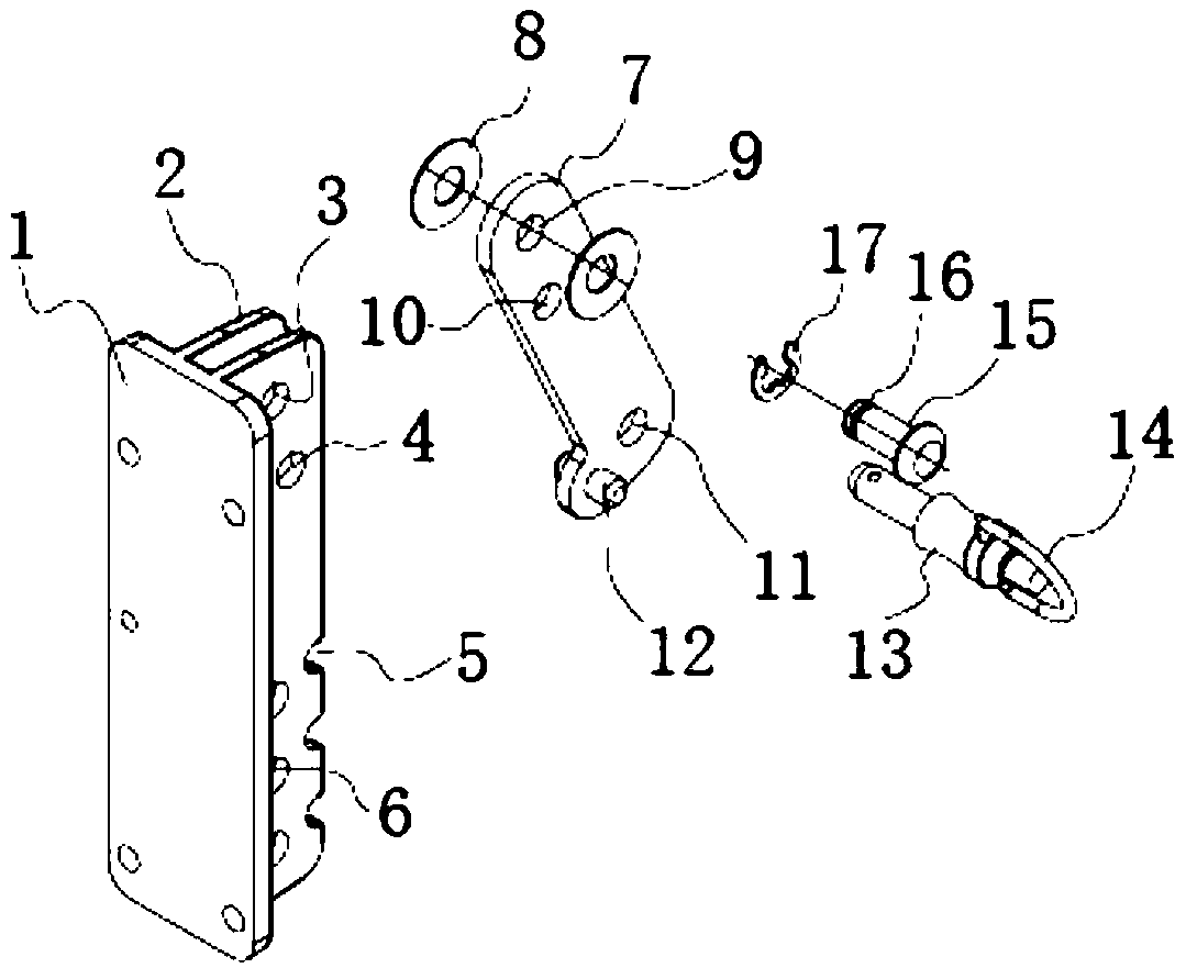 A connection device for combined sound box