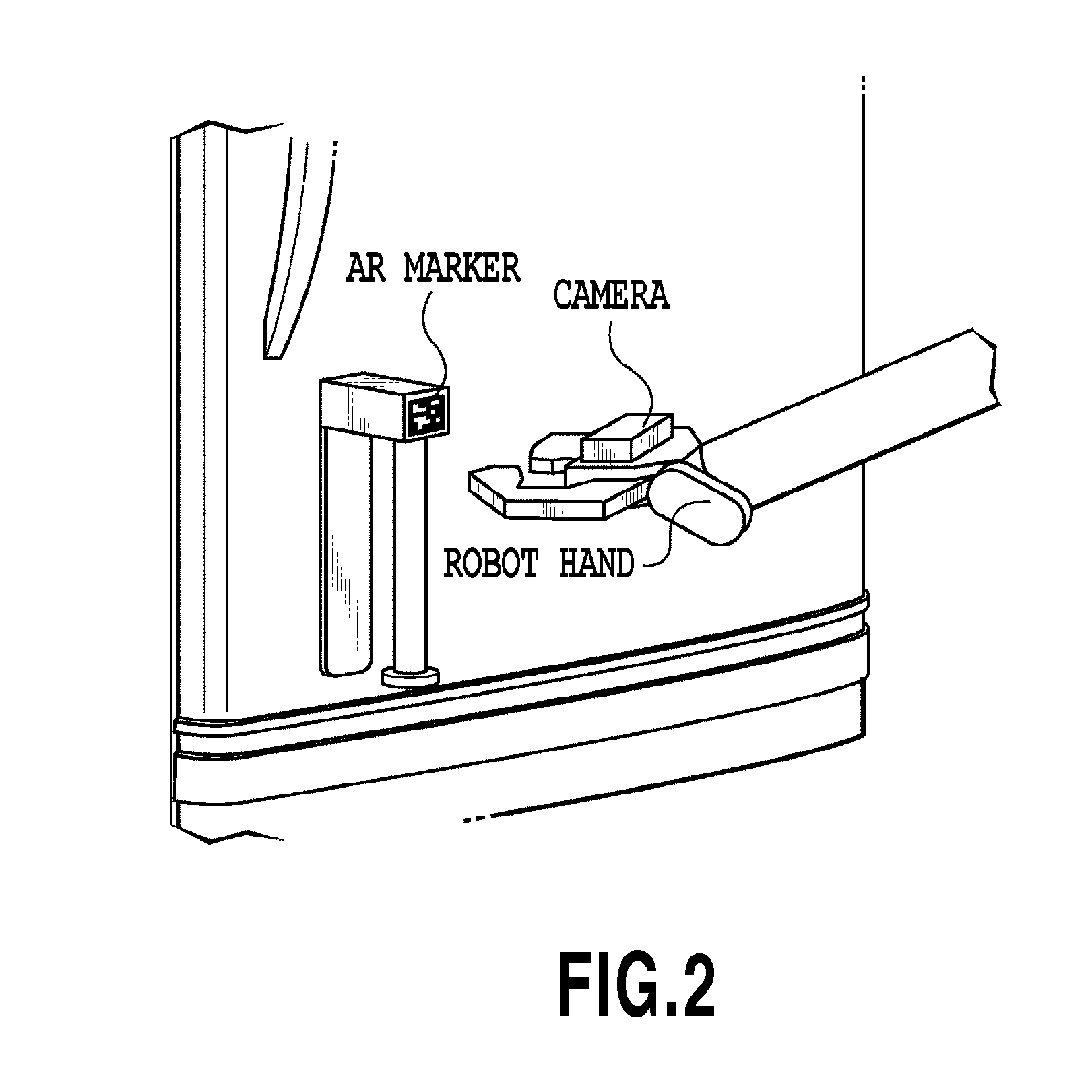 Marker image processing system