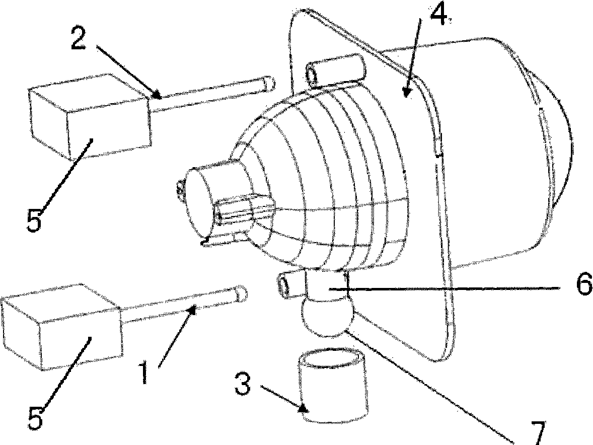 Magnetostrictive following turning mechanism