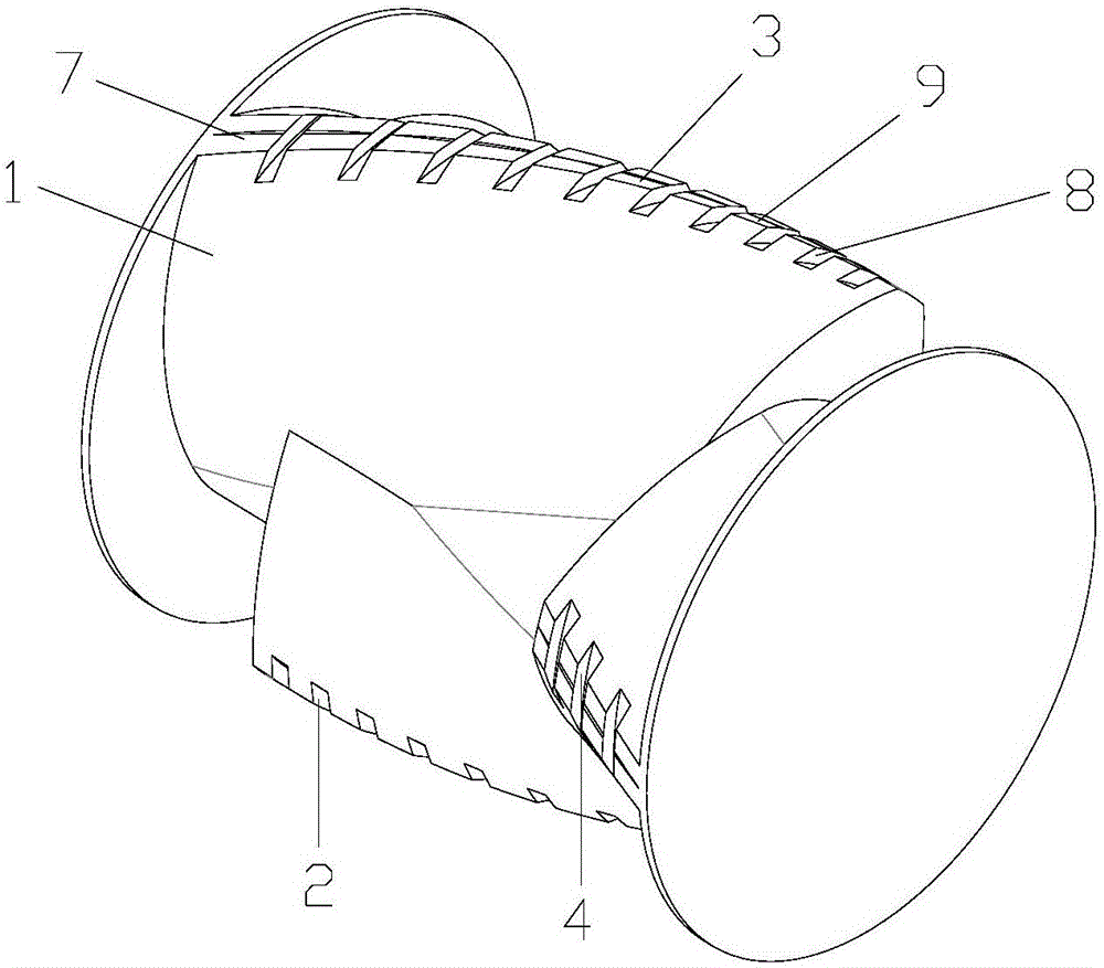 Synchronous four-ridge sawtooth type dynamic clearance changing internal mixer rotor