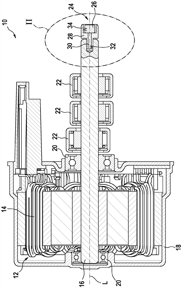 Electrically actuatable drive unit