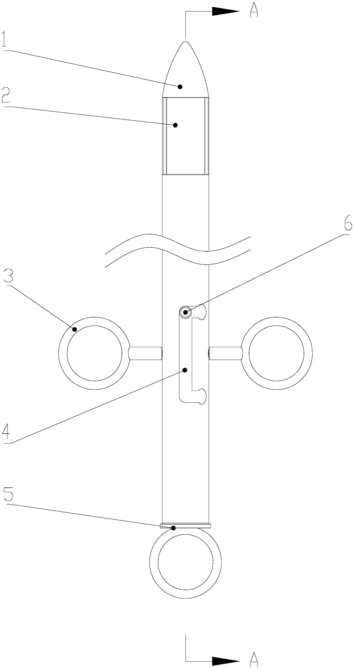 Cutter for cardiac muscles in cardiac chamber