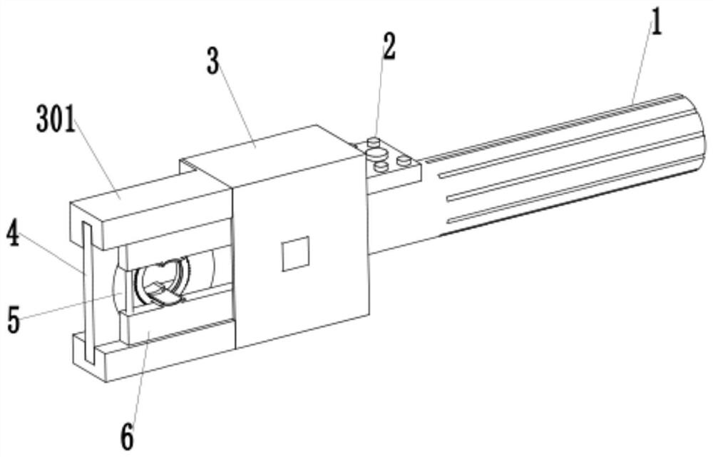 A cable protective layer cutting device