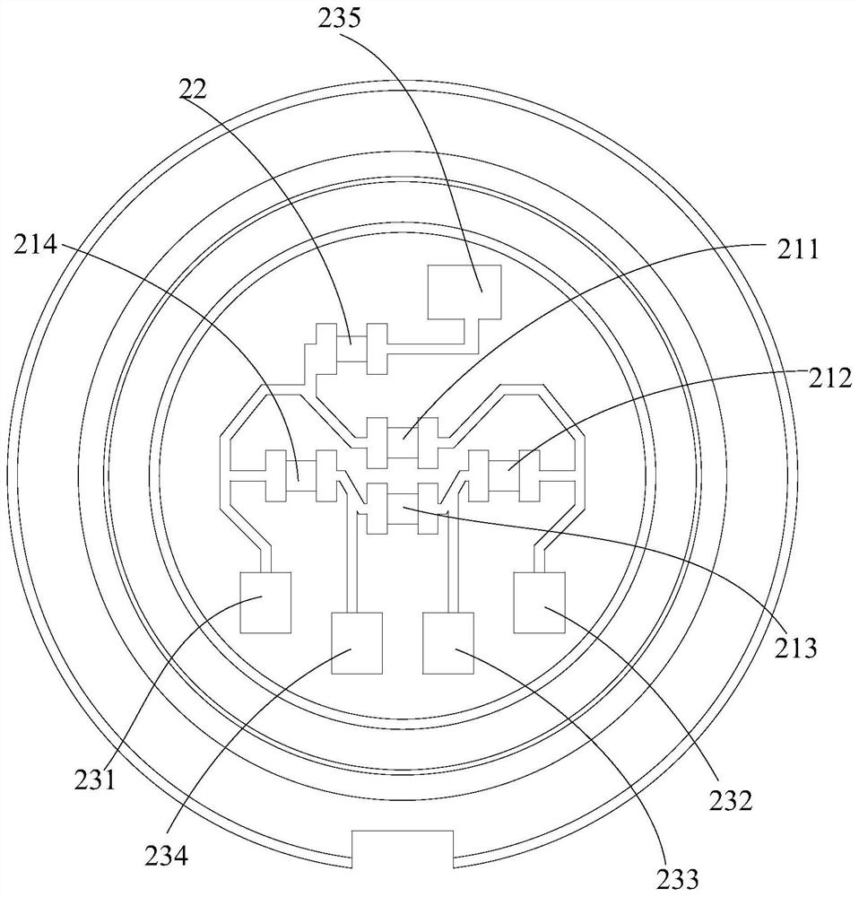 Integrated chip, thick film pressure sensor and manufacturing method thereof