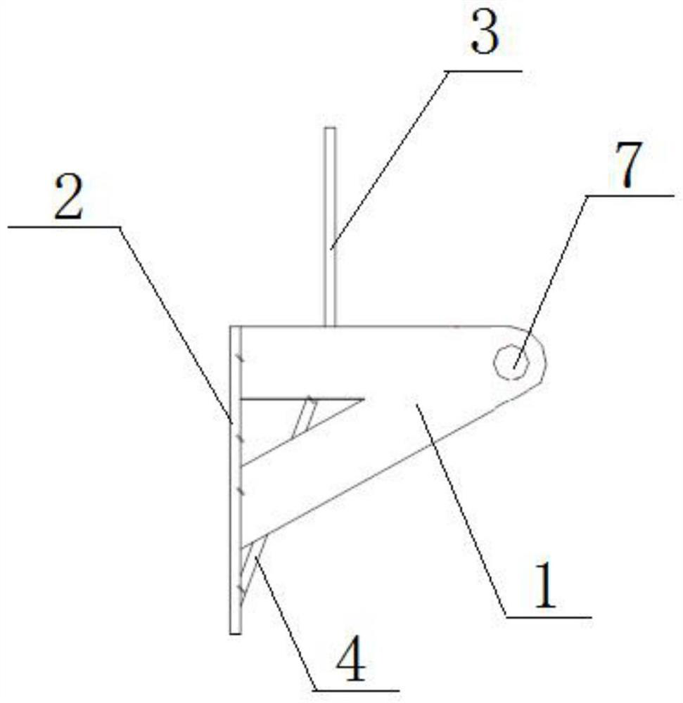 Support for fixing electric socket