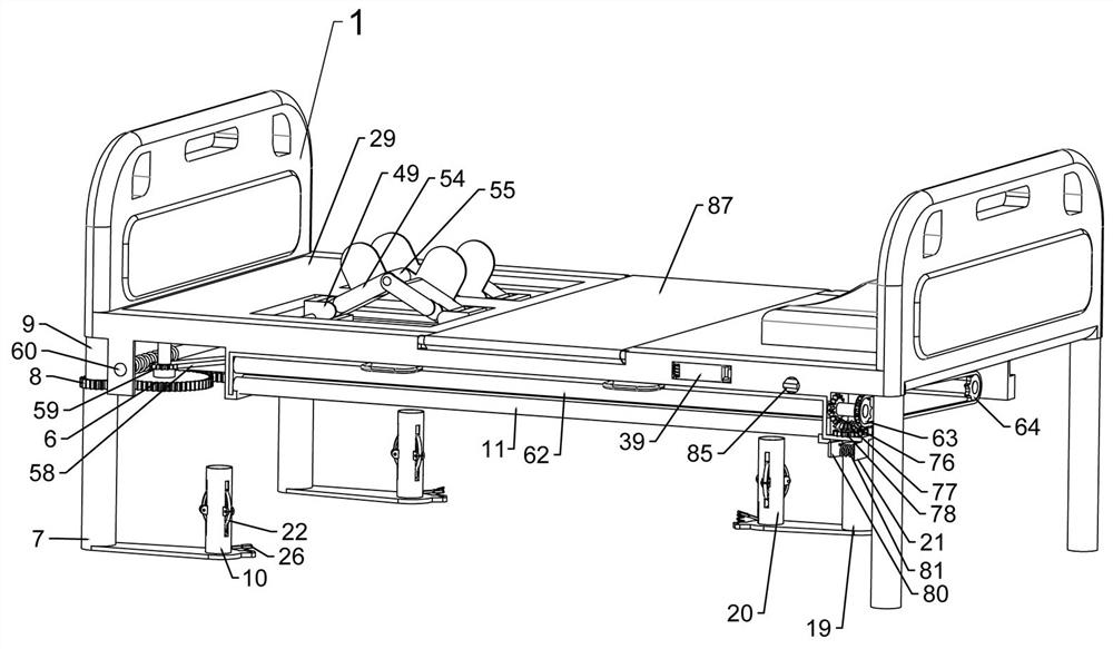 Male reproductive organ postoperative nursing device