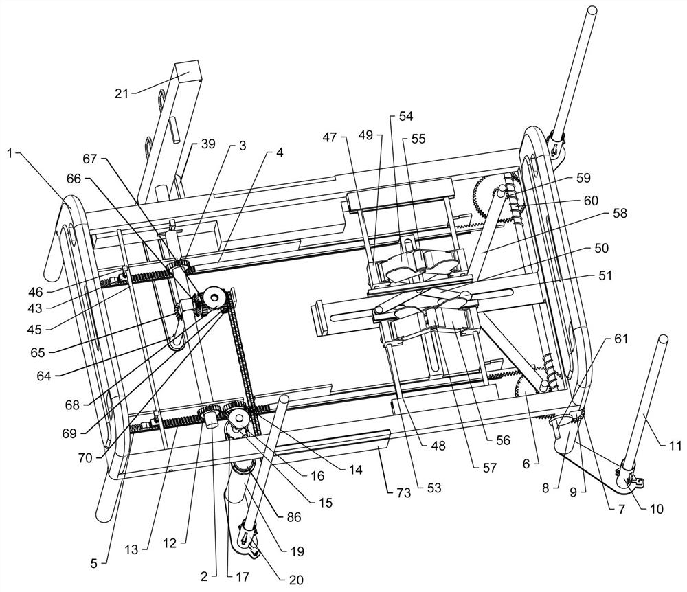 Male reproductive organ postoperative nursing device