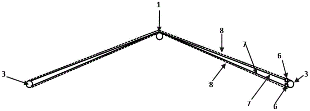 Cable-membrane greenhouse and construction method thereof