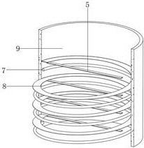 Preserved vegetable dehydration device for agricultural product processing