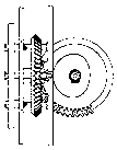 Improved sine acceleration cam locking mechanism