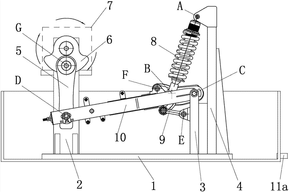 Verification tooling for rear cushion with cradle