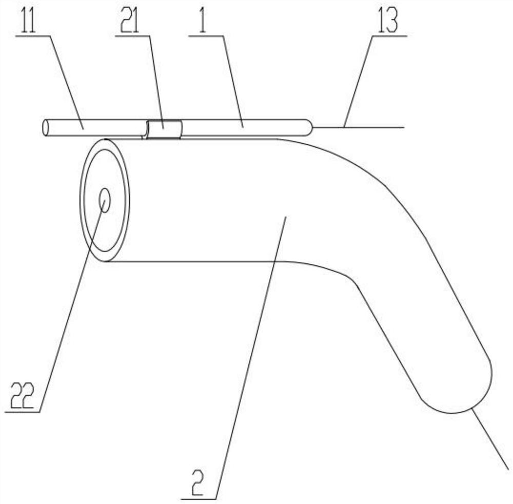 Transmission-type fluorescence imaging equipment capable of detecting deep lymphatic vessels and lymph nodes