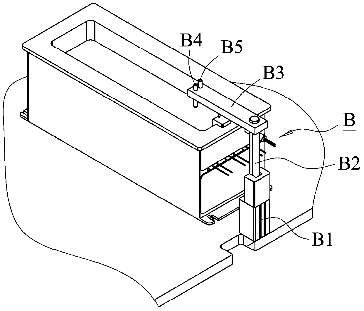 Tin liquid detection, replenishment method and device