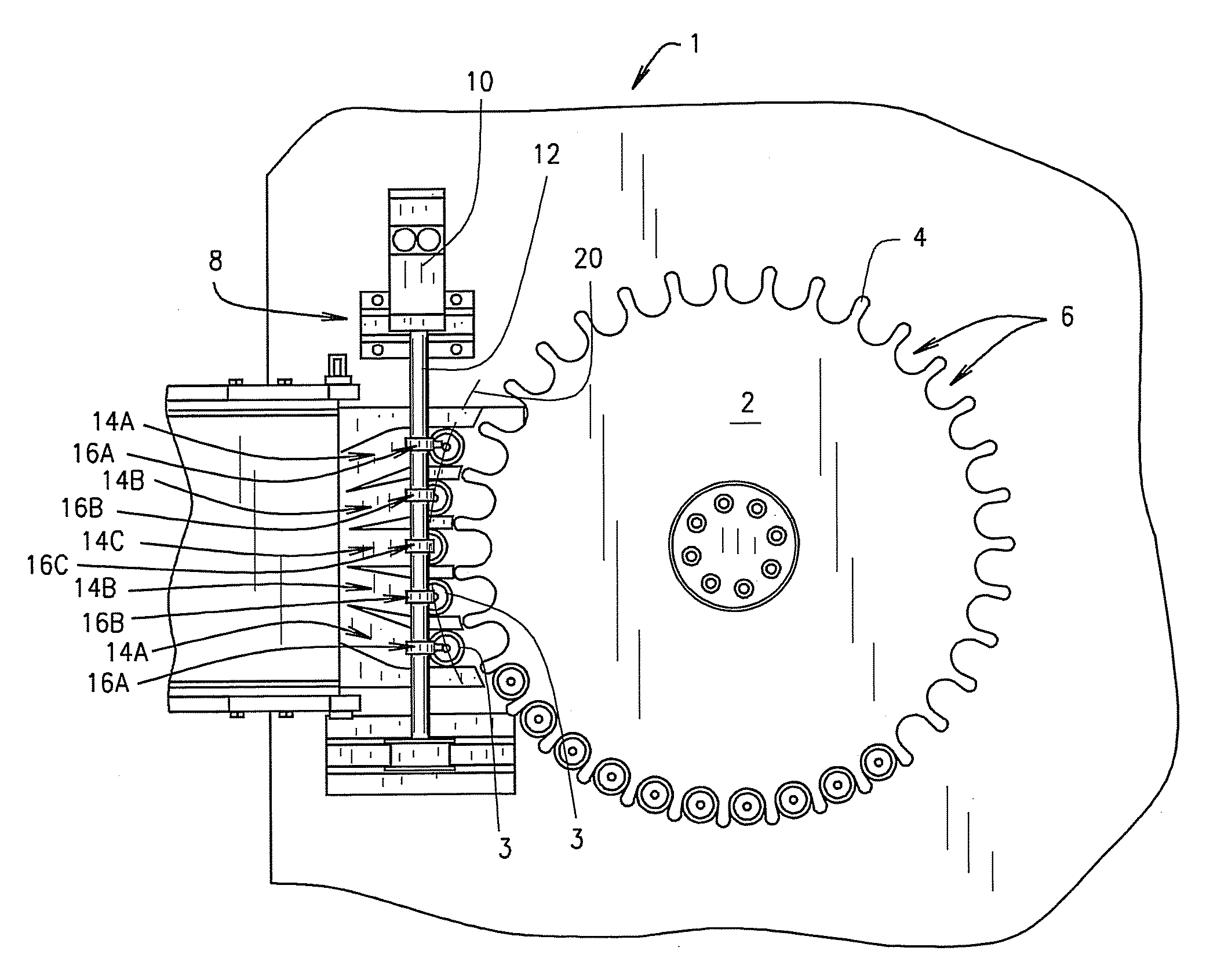 Component holdback system