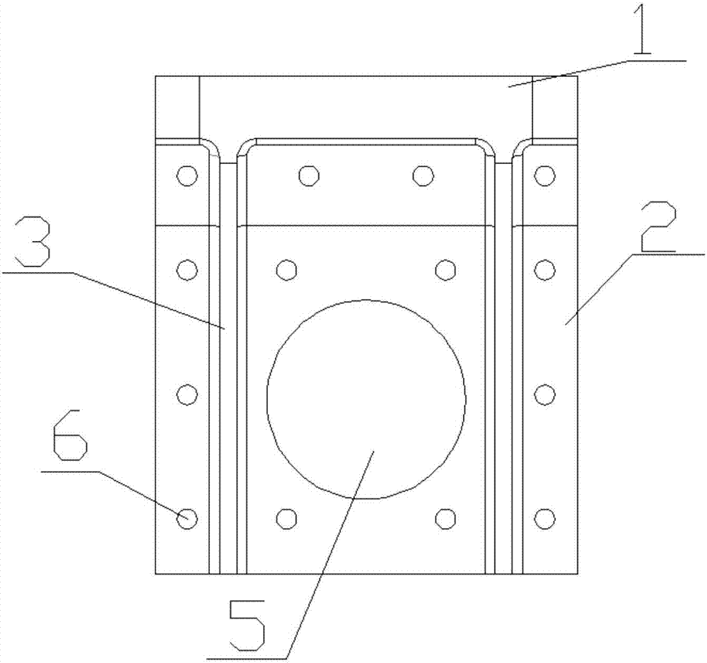 Explosive bolt box and preparation method thereof