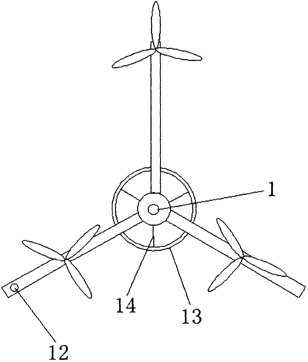 Unmanned flying machine for surveying and mapping