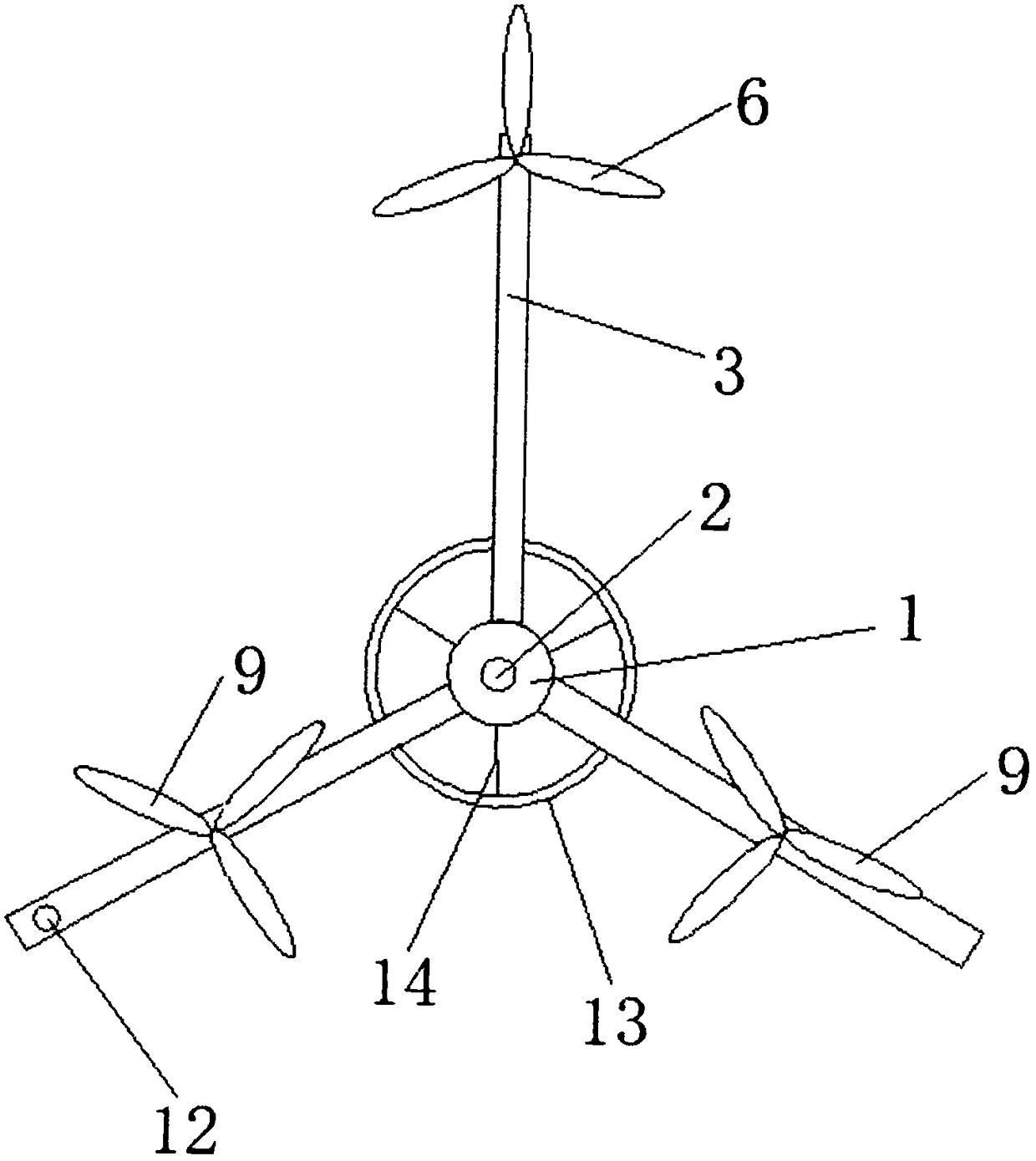 Unmanned flying machine for surveying and mapping