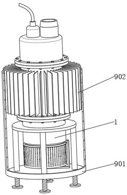 An oil pump with anti-blocking function