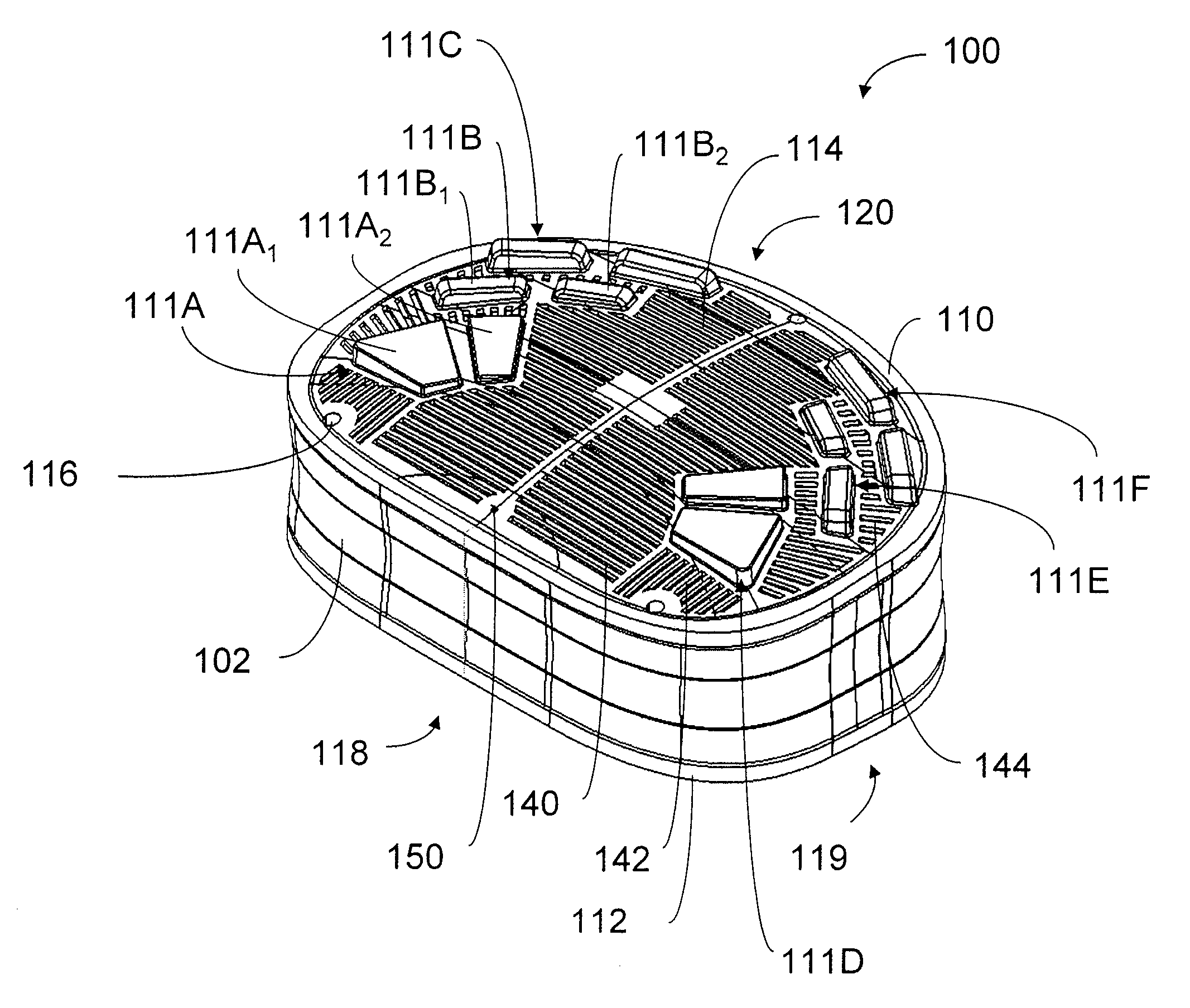 Artificial spinal disc implant