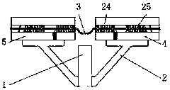 A snow removing device for high voltage wires