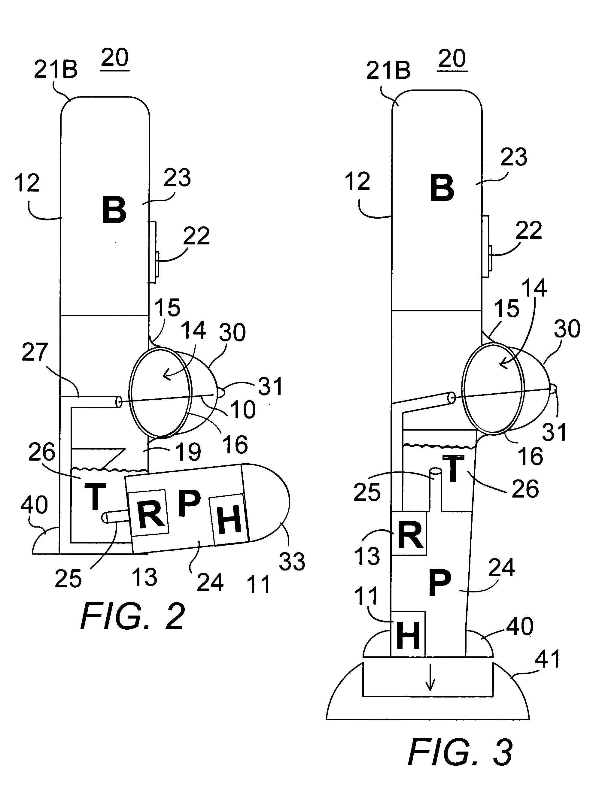 Portable sealed water jet female stimulator