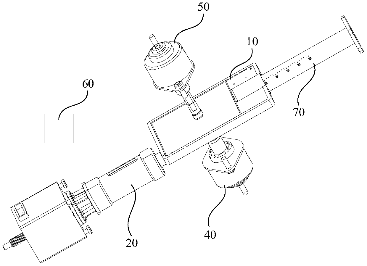 In-vitro diagnostic analyzer, reagent card and mounting structure