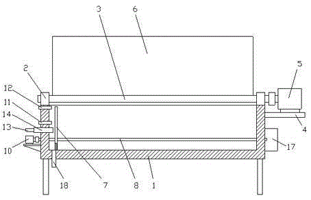 Cattle water trough with automatic washing and water adding device