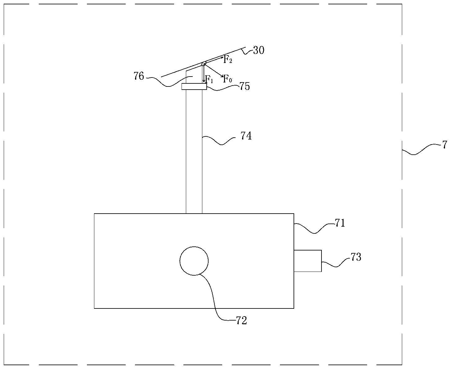 Speed-adjustable self-cleaning conveyor