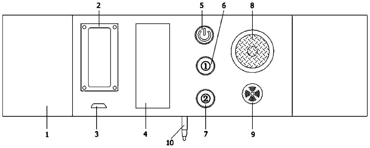 Outdoor training survival device that is not easy to lose and has self-rescue function