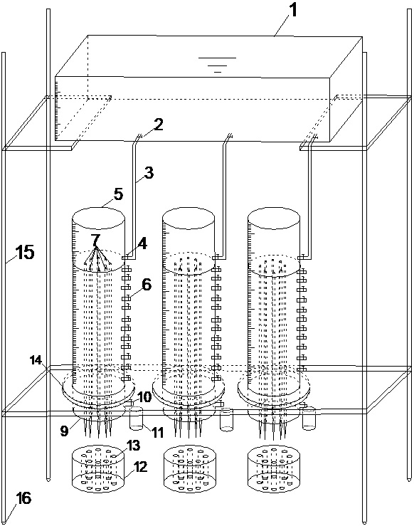 A device and simulation method for simulating the migration and transformation process of pesticides in paddy field water and soil systems