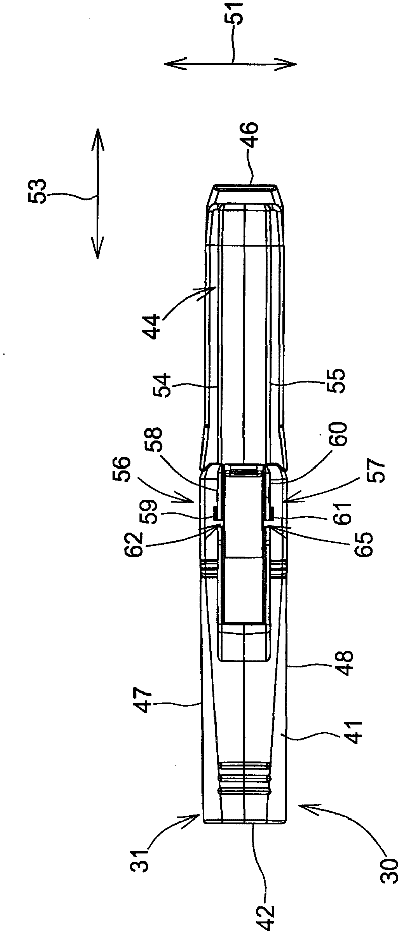 Liquid container, liquid supply device and image printing device