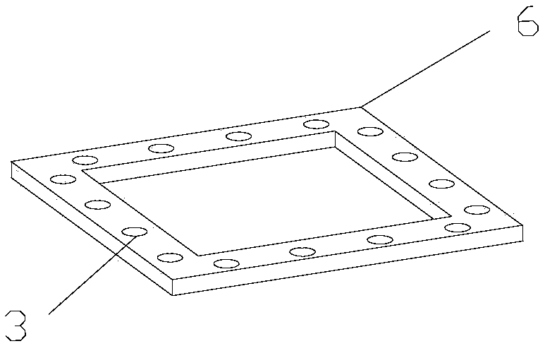 Assembly type concrete truncated pyramid type foundation and column steel connecting structure and assembling method