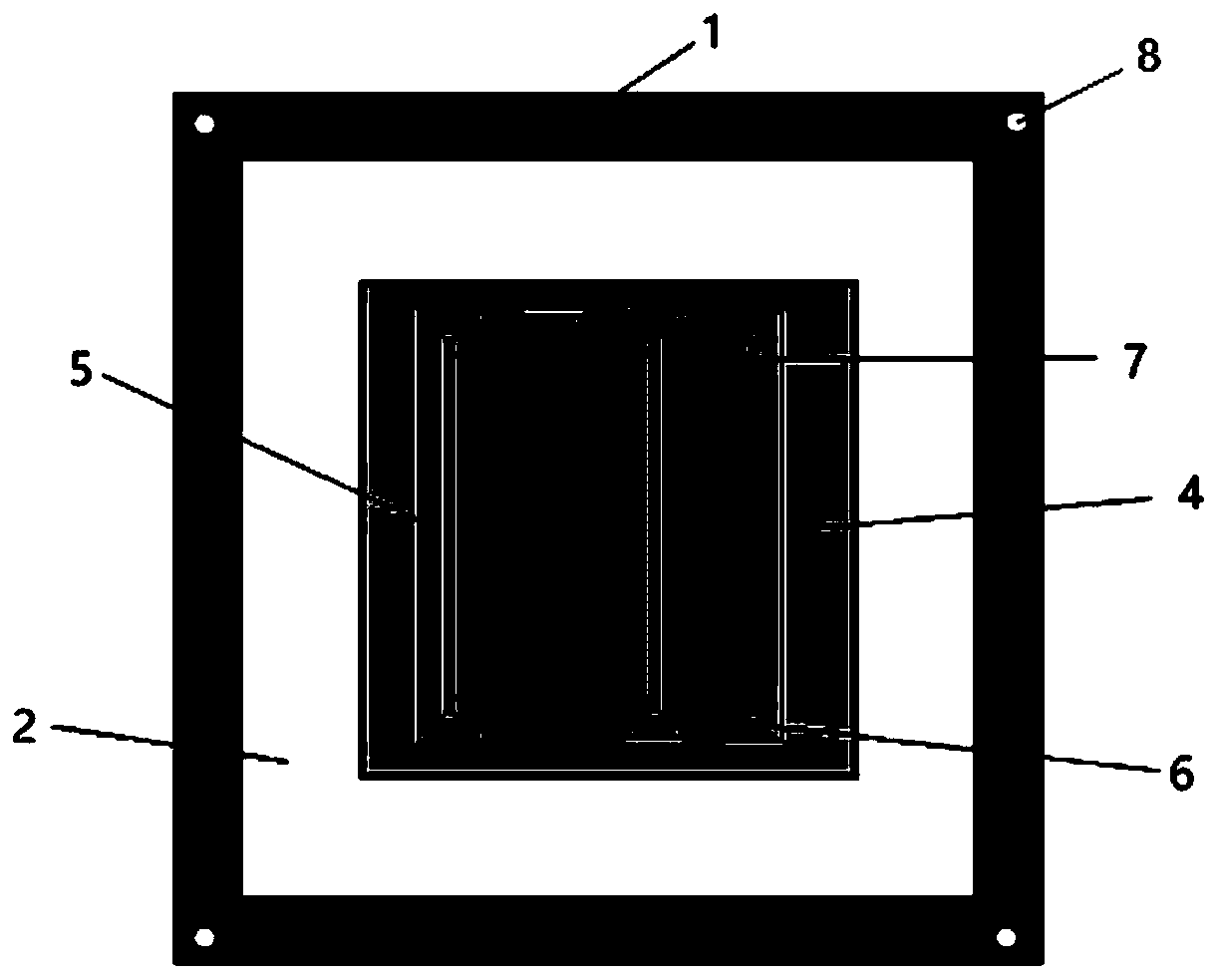 Hyperfine double three-dimensional high molecular material integrated screen printing plate