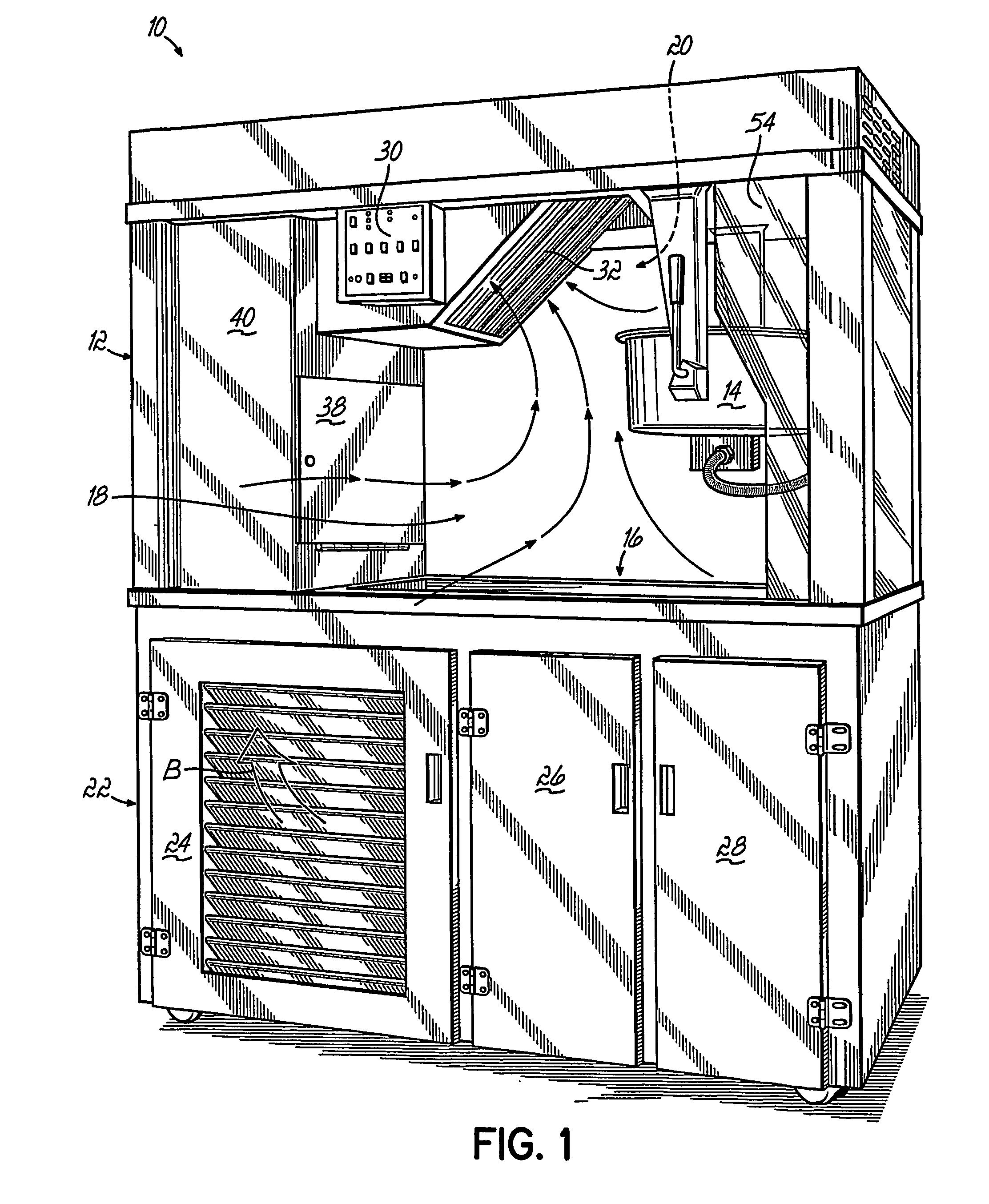 Self contained popcorn popper