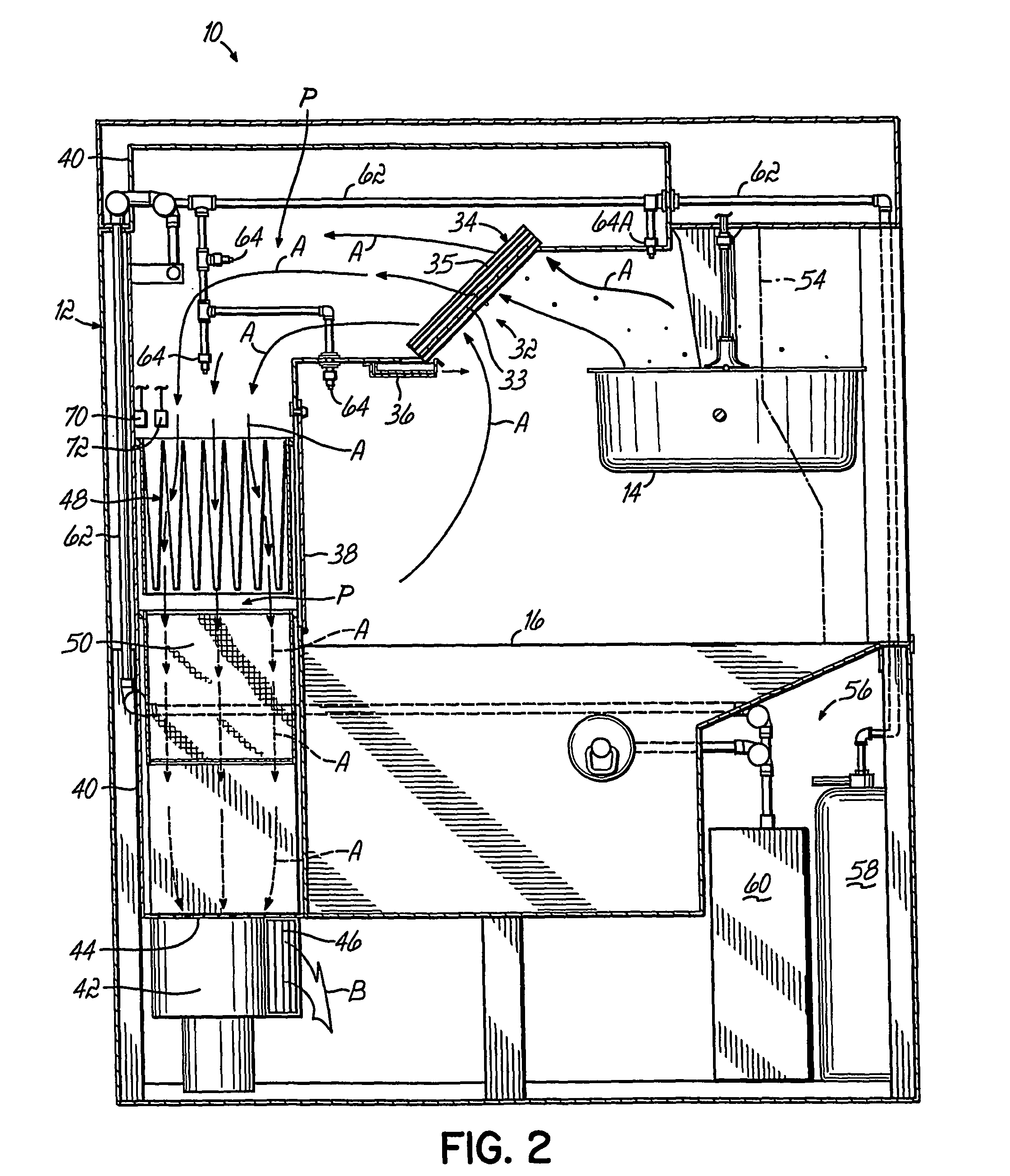 Self contained popcorn popper