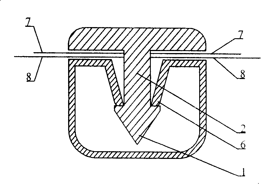 Disposal false proof buckle for fish products