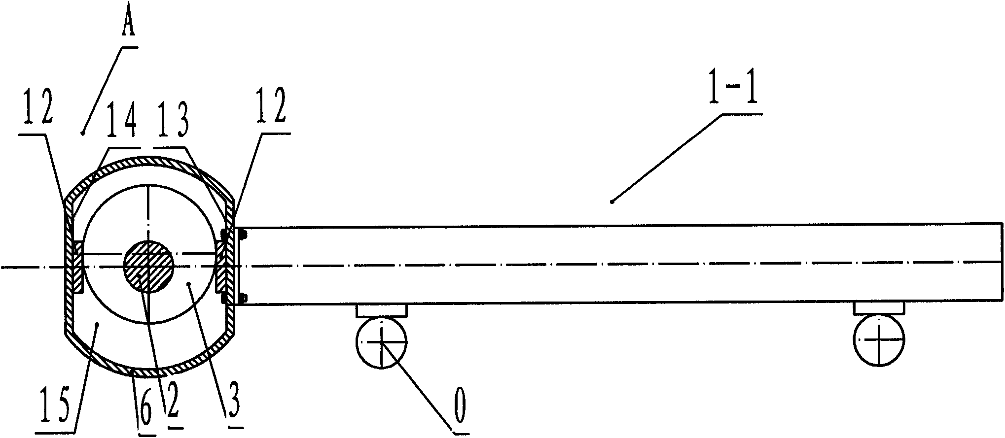 Transmission system for grate cooler, transmission structure and grate cooler