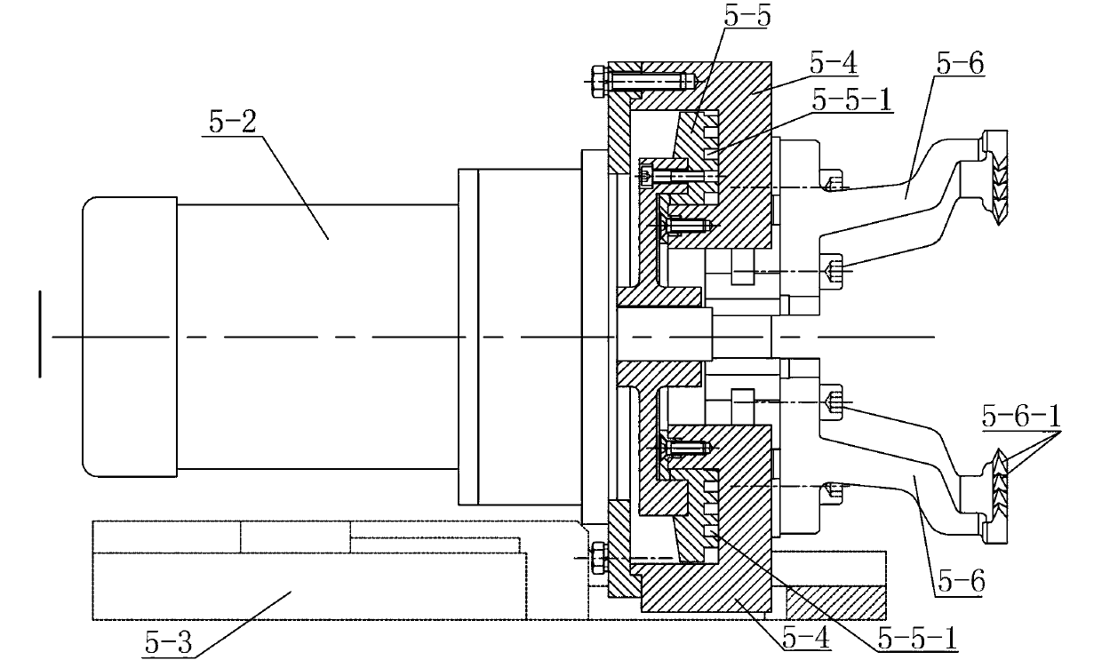 Rail wagon bearing seal cover removing machine