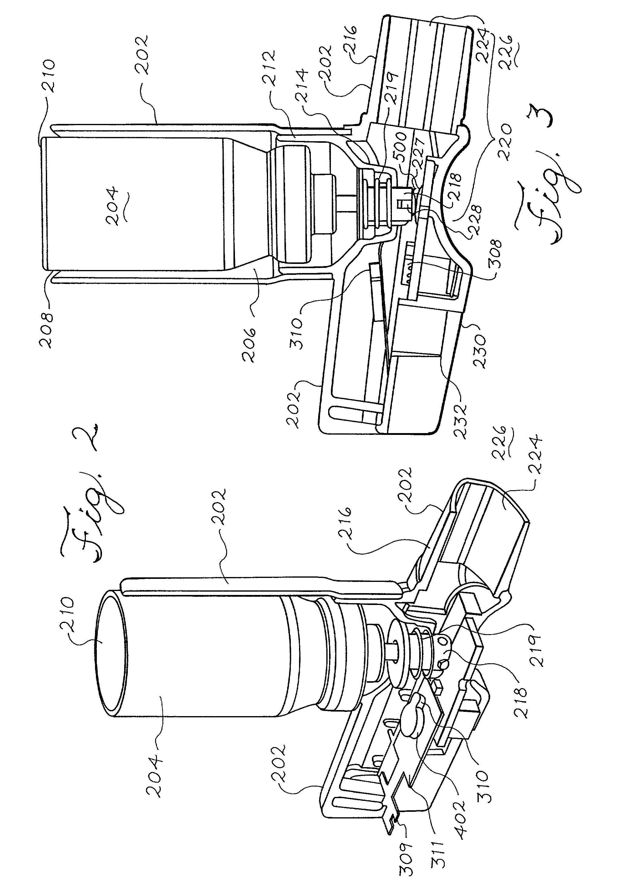 Aerosol dispensing inhaler training device