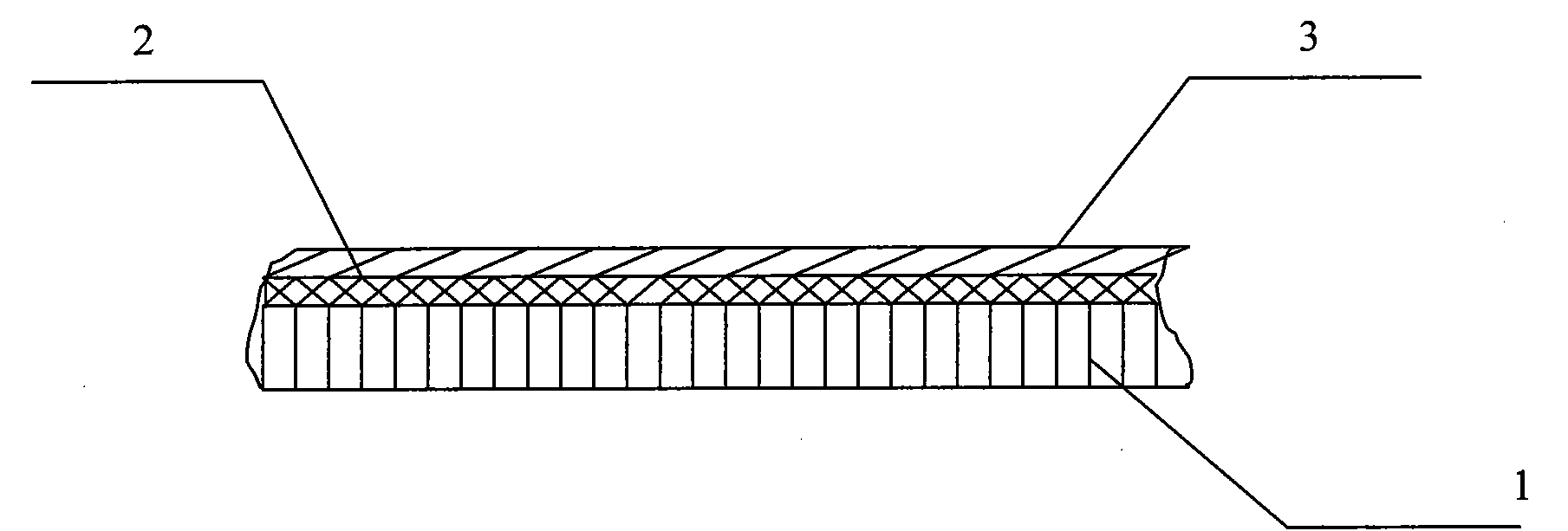 Paper-plastic composite antirust wrapping plate and manufacturing method thereof