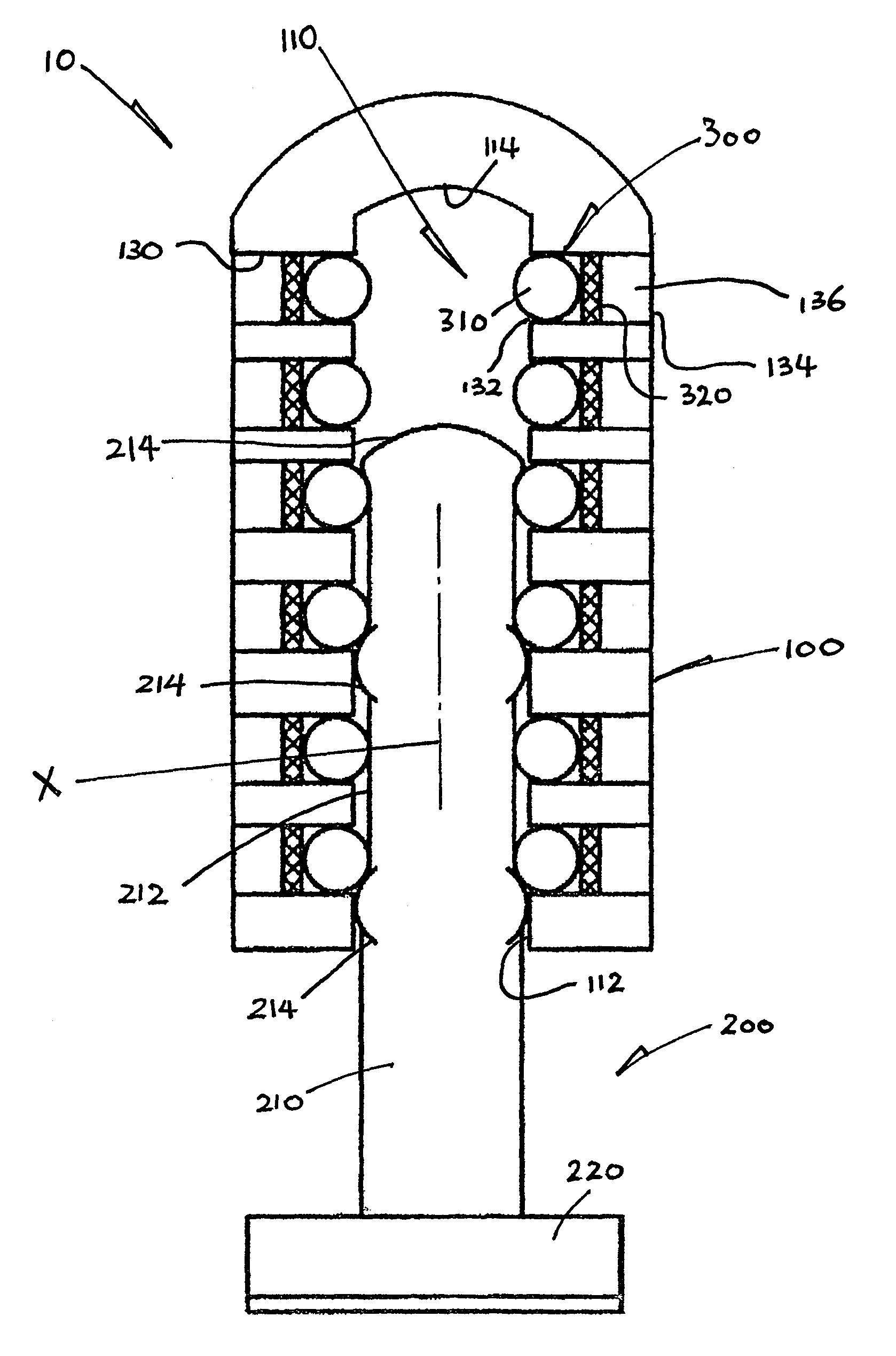 Impact absorber for vehicle