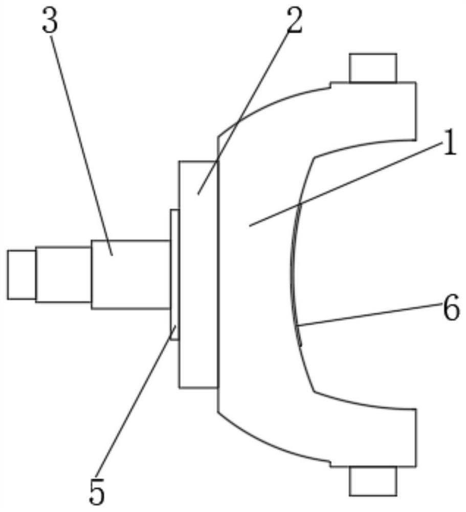 Cross-country vehicle steering knuckle