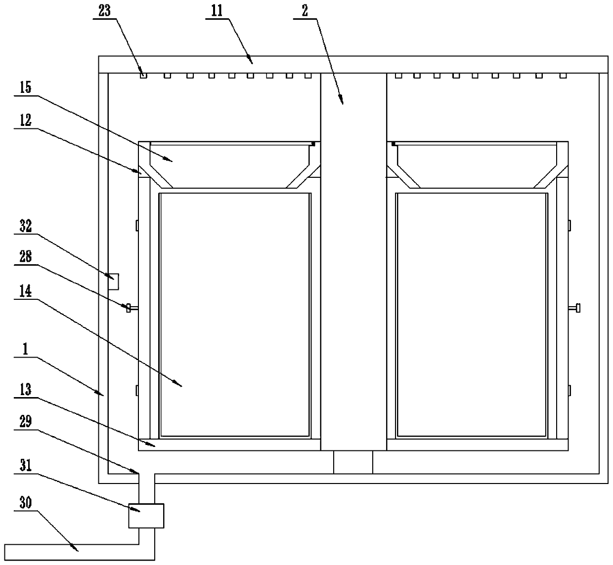 Lifting type environment-friendly dustbin device hidden underground