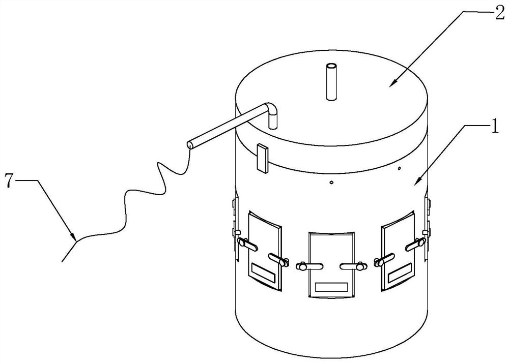 Cardiovascular intervention puncture drainage device