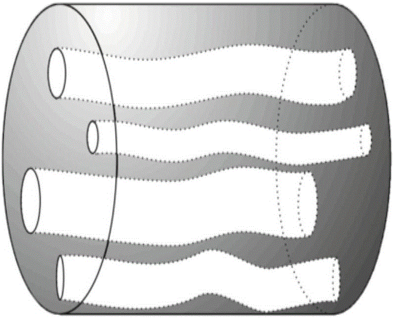 Method and device for characterizing low-speed non-Darcy seepage characteristics of dense oil deposit